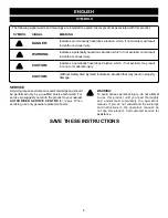 Предварительный просмотр 8 страницы Ryobi RPT400G Operator'S Manual