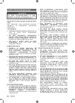 Preview for 46 page of Ryobi RPT4545E Original Instructions Manual