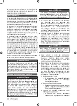 Preview for 44 page of Ryobi RPW110B Original Instructions Manual