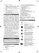 Preview for 48 page of Ryobi RPW110B Original Instructions Manual