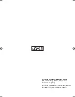 Preview for 20 page of Ryobi RPW130 Original Instructions Manual