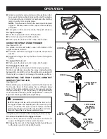 Предварительный просмотр 16 страницы Ryobi RPW2500WB Operator'S Manual