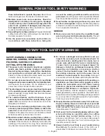 Preview for 3 page of Ryobi RRT100 Operator'S Manual