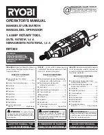 Preview for 1 page of Ryobi RRT200 Operator'S Manual