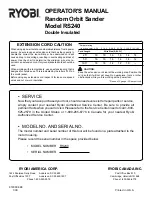 Preview for 12 page of Ryobi RS240 Operator'S Manual