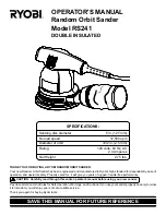 Preview for 1 page of Ryobi RS241 Operator'S Manual