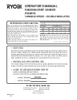 Preview for 14 page of Ryobi RS280VS Operator'S Manual