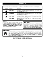 Preview for 6 page of Ryobi RS281VS Operator'S Manual