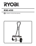 Ryobi RSC-450 Owner'S Operating Manual preview
