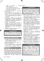 Preview for 52 page of Ryobi RSH3045U Original Instructions Manual