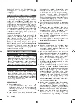 Предварительный просмотр 44 страницы Ryobi RST36B51 Original Instructions Manual