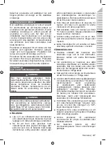 Предварительный просмотр 49 страницы Ryobi RST36B51 Original Instructions Manual