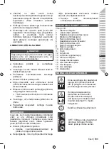 Предварительный просмотр 105 страницы Ryobi RST36B51 Original Instructions Manual