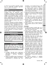 Предварительный просмотр 107 страницы Ryobi RST36B51 Original Instructions Manual