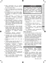 Предварительный просмотр 119 страницы Ryobi RST36B51 Original Instructions Manual