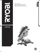 Ryobi RTMS1800 Original Instructions Manual preview