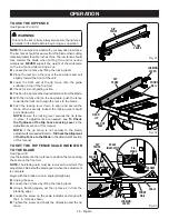 Предварительный просмотр 28 страницы Ryobi RTS08T Operator'S Manual