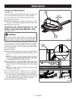 Предварительный просмотр 29 страницы Ryobi RTS08T Operator'S Manual