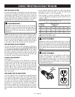 Предварительный просмотр 51 страницы Ryobi RTS08T Operator'S Manual