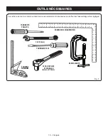 Предварительный просмотр 56 страницы Ryobi RTS08T Operator'S Manual