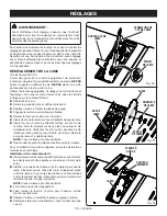 Предварительный просмотр 82 страницы Ryobi RTS08T Operator'S Manual