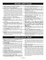 Preview for 4 page of Ryobi RTS10 Operator'S Manual