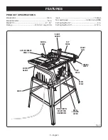 Preview for 9 page of Ryobi RTS10 Operator'S Manual