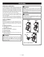 Preview for 11 page of Ryobi RTS10 Operator'S Manual