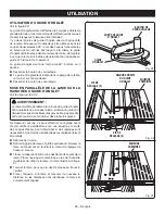 Preview for 65 page of Ryobi RTS10 Operator'S Manual