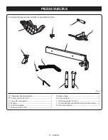 Preview for 87 page of Ryobi RTS10 Operator'S Manual