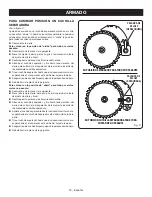 Preview for 92 page of Ryobi RTS10 Operator'S Manual