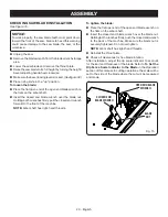 Preview for 20 page of Ryobi RTS12T Operator'S Manual