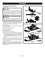 Preview for 21 page of Ryobi RTS12T Operator'S Manual