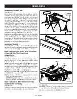 Preview for 26 page of Ryobi RTS12T Operator'S Manual