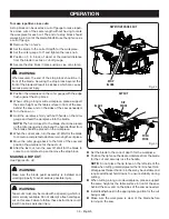 Preview for 34 page of Ryobi RTS12T Operator'S Manual