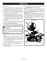 Preview for 35 page of Ryobi RTS12T Operator'S Manual