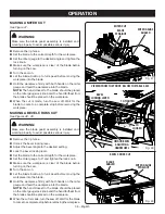 Preview for 36 page of Ryobi RTS12T Operator'S Manual