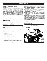 Preview for 40 page of Ryobi RTS12T Operator'S Manual