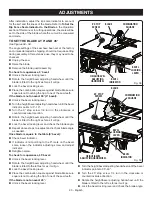 Preview for 43 page of Ryobi RTS12T Operator'S Manual