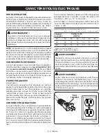 Preview for 53 page of Ryobi RTS12T Operator'S Manual