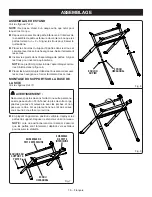 Preview for 61 page of Ryobi RTS12T Operator'S Manual