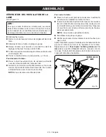 Preview for 65 page of Ryobi RTS12T Operator'S Manual