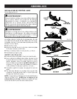 Preview for 66 page of Ryobi RTS12T Operator'S Manual