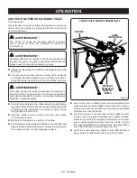 Предварительный просмотр 84 страницы Ryobi RTS12T Operator'S Manual