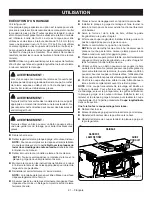 Предварительный просмотр 86 страницы Ryobi RTS12T Operator'S Manual