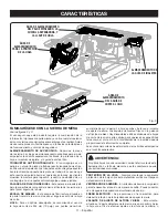 Preview for 101 page of Ryobi RTS12T Operator'S Manual