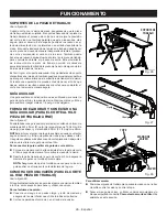 Preview for 116 page of Ryobi RTS12T Operator'S Manual