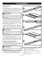 Preview for 118 page of Ryobi RTS12T Operator'S Manual