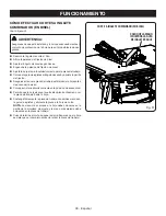 Preview for 128 page of Ryobi RTS12T Operator'S Manual