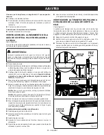 Preview for 134 page of Ryobi RTS12T Operator'S Manual